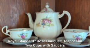 Royal-Standard-Rose-Bouquet-Teapot-and-Two-Cups-with-Saucers