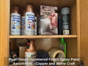 Rust-Oleum-Hammered-Finish-Spray-Paint-Assortment-Copper-and-Stone-Craft