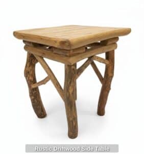 Rustic-Driftwood-Side-Table