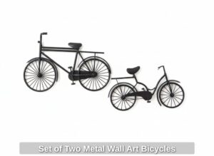 Set-of-Two-Metal-Wall-Art-Bicycles