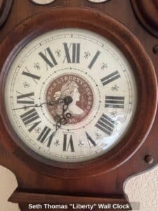 Seth-Thomas-Liberty-Wall-Clock-second-image
