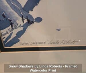 Snow-Shadows-by-Linda-Roberts-Framed-Watercolor-Print-second-image