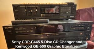 Sony-CDP-C-Disc-CD-Changer-and-Kenwood-GE-Graphic-Equalizer