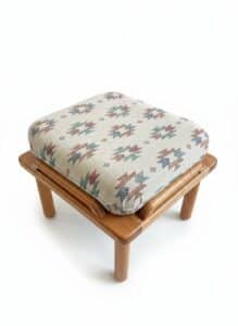Southwestern-Kilim-Upholstered-Ottoman