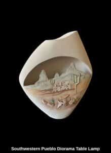Southwestern-Pueblo-Diorama-Table-Lamp