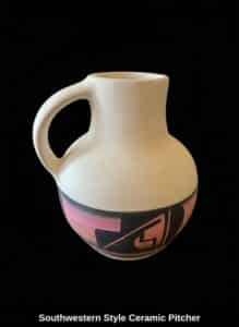 Southwestern-Style-Ceramic-Pitcher-second-image