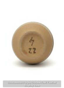 Southwestern-Style-Guinea-Fowl-Feather-Display-Vase-third-image