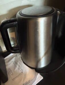 Stainless-Steel-Electric-Kettle-and-Black-Deep-Fryer