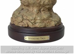Standing-Tall-John-Wayne-Cold-Cast-Bronze-Sculpture-by-The-Bradford-Exchange-second-image