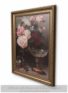 Still-Life-with-Roses-and-Crystal-Compote-by-Jean-Baptiste-Robie