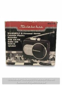 Studebaker-Talkabout-II-Personal-Stereo-Cassette-Player-or-Recorder-third-image