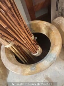 Terracotta-Pelican-Motif-Vase-or-Urn-fourth-image