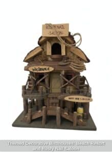 Themed-Decorative-Birdhouses-Beach-Resort-and-Rusty-Nail-Saloon-second-image