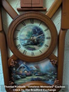 Thomas-Kinkade-Timeless-Memories-Cuckoo-Clock-by-The-Bradford-Exchange-second-image