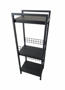 Tier-Utility-Cart-with-Wire-Baskets