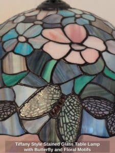 Tiffany-Style-Stained-Glass-Table-Lamp-with-Butterfly-and-Floral-Motifs-third-image