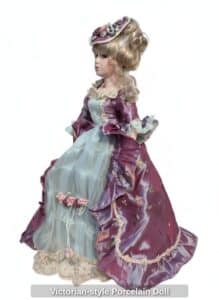 Victorian-style-Porcelain-Doll