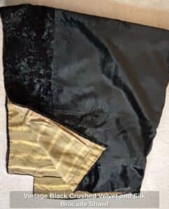 Vintage-Black-Crushed-Velvet-and-Silk-Brocade-Shawl