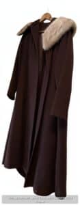 Vintage-Brown-Wool-Coat-with-Genuine-Fur-Collar