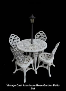 Vintage-Cast-Aluminum-Rose-Garden-Patio-Set