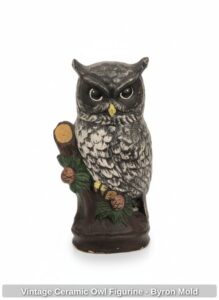 Vintage-Ceramic-Owl-Figurine-Byron-Mold
