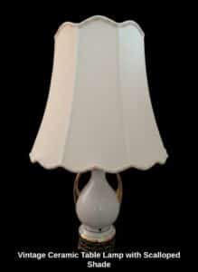 Vintage-Ceramic-Table-Lamp-with-Scalloped-Shade