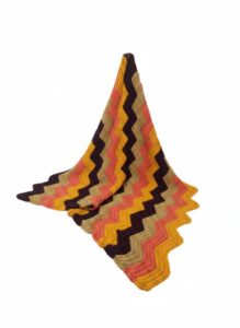 Vintage-Chevron-and-Striped-Crochet-Afghan-Blankets-Set-of-