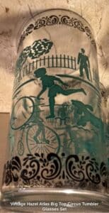 Vintage-Hazel-Atlas-Big-Top-Circus-Tumbler-Glasses-Set-second-image