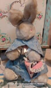 Vintage-House-of-Lloyd-Wendy-Wabbit-Easter-Bunny-Plush