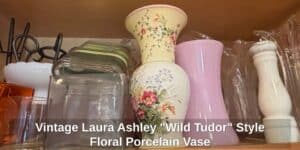Vintage-Laura-Ashley-Wild-Tudor-Style-Floral-Porcelain-Vase