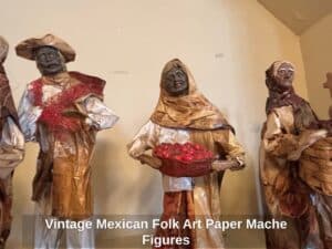 Vintage-Mexican-Folk-Art-Paper-Mache-Figures-third-image