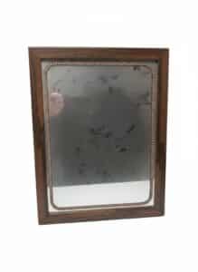 Vintage-Rope-Patterned-Wooden-Framed-Mirror