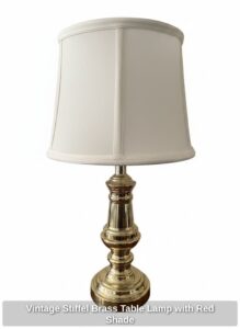 Vintage-Stiffel-Brass-Table-Lamp-with-Red-Shade-fourth-image