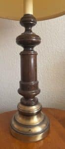 Vintage-Stiffel-Brass-and-Wood-Table-Lamp-second-image
