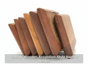 Vintage-Wooden-Accordion-Style-Napkin-Holder-third-image
