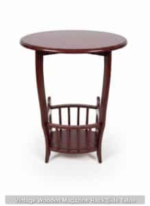 Vintage-Wooden-Magazine-Rack-Side-Table