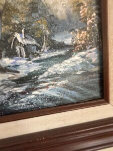 Winter-Landscape-Painting-with-Cabin-second-image