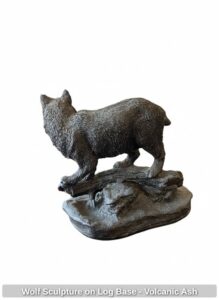 Wolf-Sculpture-on-Log-Base-Volcanic-Ash-second-image