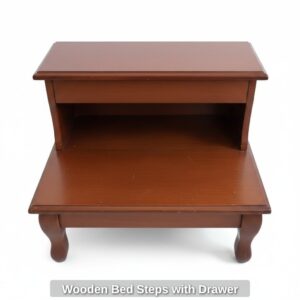 Wooden-Bed-Steps-with-Drawer