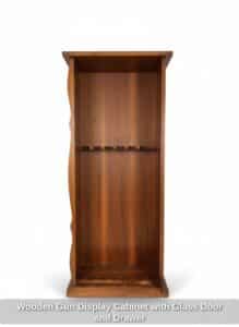 Wooden-Gun-Display-Cabinet-with-Glass-Door-and-Drawer-second-image