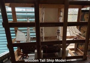 Wooden-Tall-Ship-Model