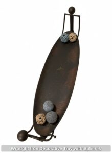 Wrought-Iron-Decorative-Tray-with-Spheres