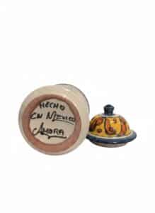 Amora-Hecho-en-Mexico-Talavera-Style-Lidded-Jar-second-image