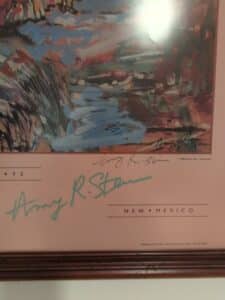 Amy-R.-Stein-Santa-Fe-Lithograph-Print-second-image