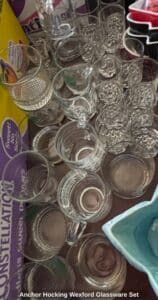 Anchor-Hocking-Wexford-Glassware-Set