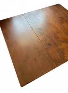 Antique-American-Pine-Drop-Leaf-Table-With-Drawer