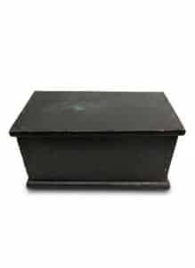 Antique-Black-Painted-Wooden-Chest