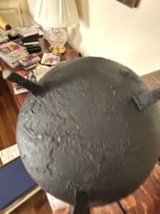 Antique-Cast-Iron-Cauldron-with-Three-Legs