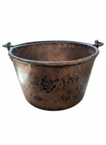 Antique-Copper-Apple-Butter-Kettle