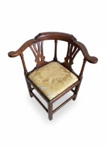 Antique-Mahogany-Chippendale-Style-Corner-Chair